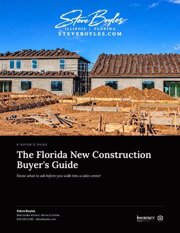 Cover of the Florida New Construction Buyer's Guide